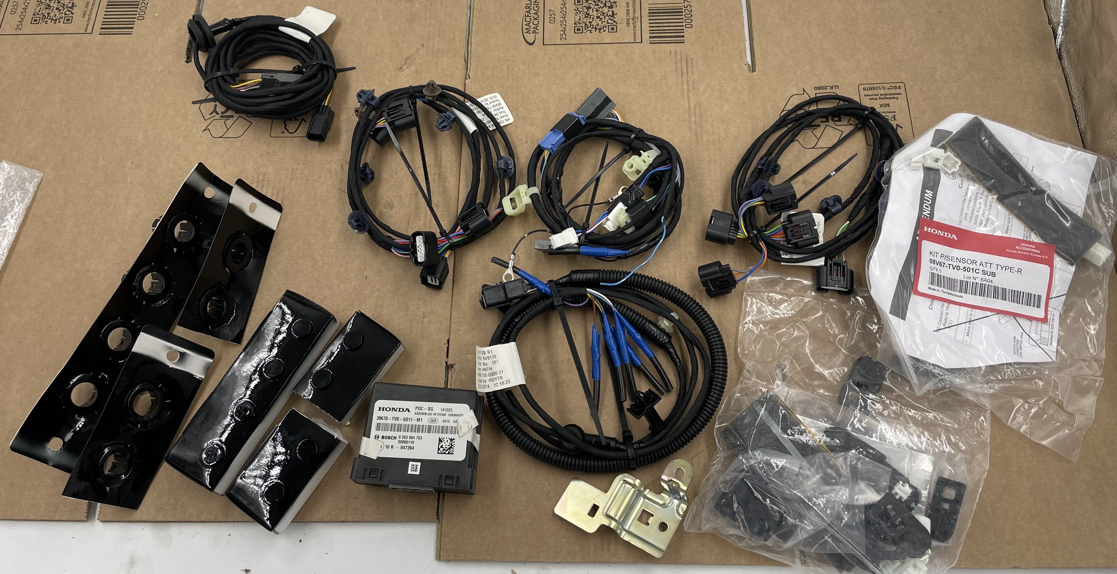 PARKING SENSOR KIT RHD | 08V67TV0K520 | honda car part