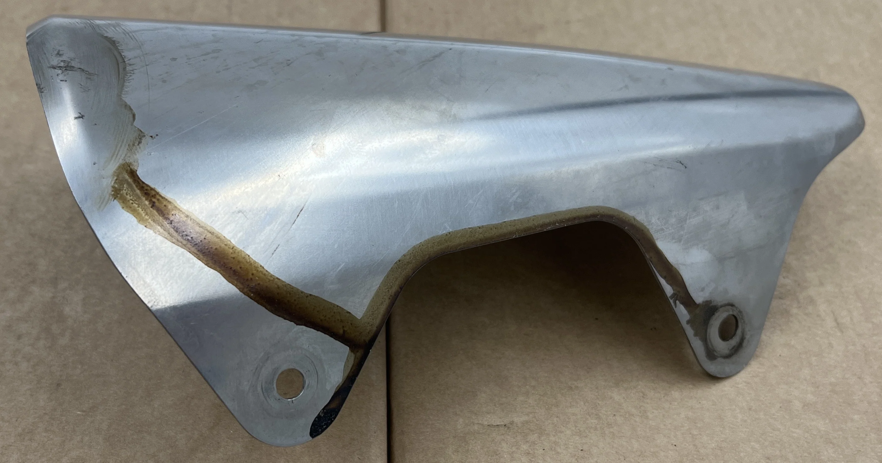 Honda CBF600 Muffler Protector 18350-MER-R60 - Image 2