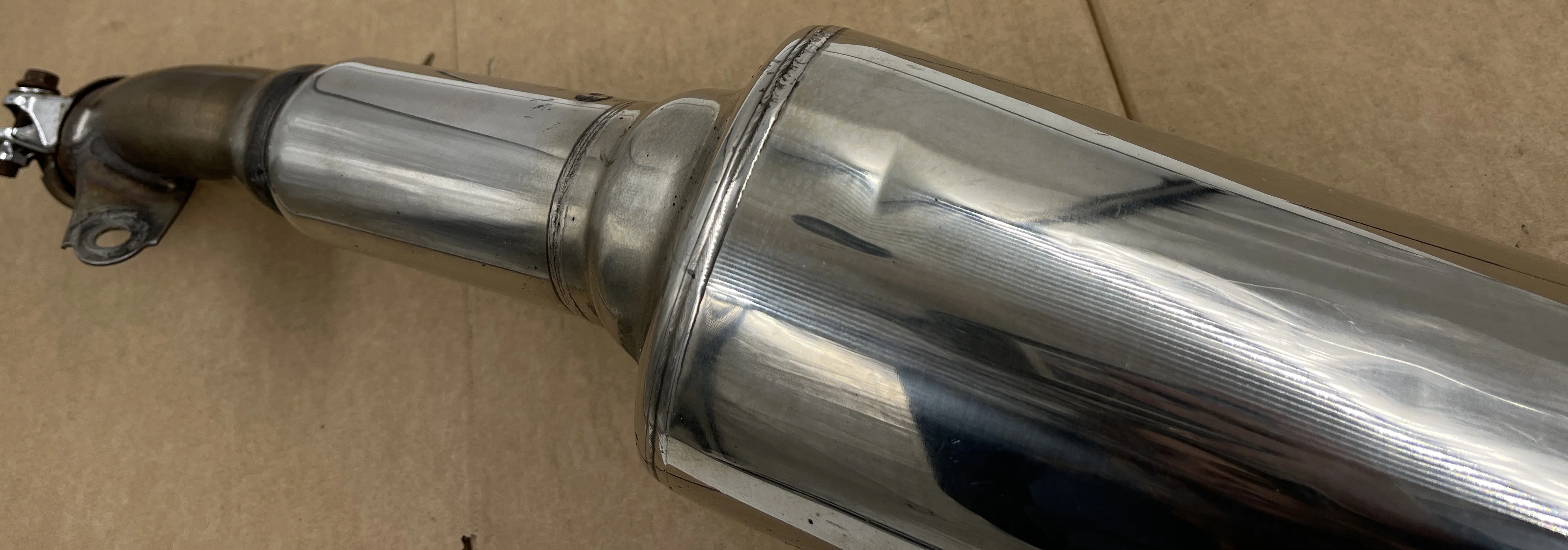 Honda FireStorm Right Hand Silencer 18300-MBB-D41 - Image 2