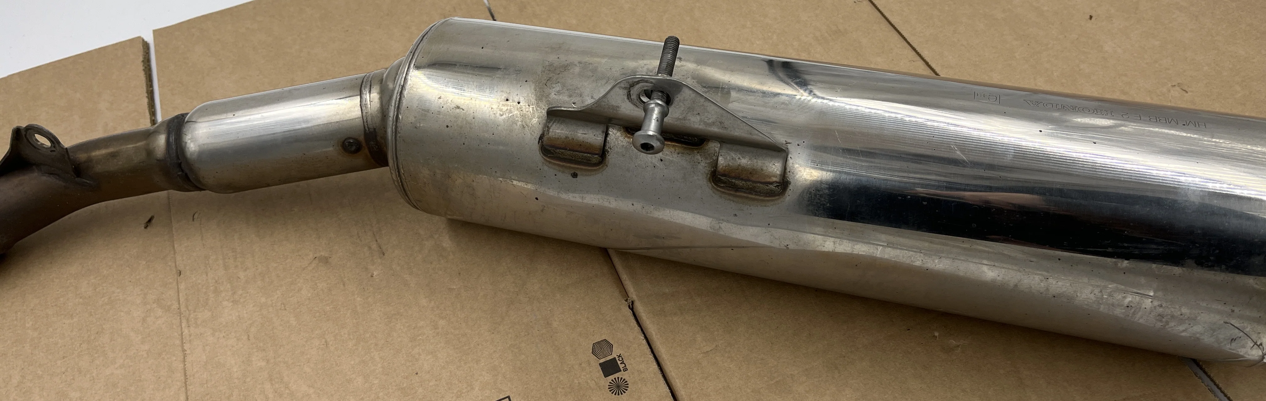 Honda FireStorm Right Hand Silencer 18300-MBB-D41 - Image 3