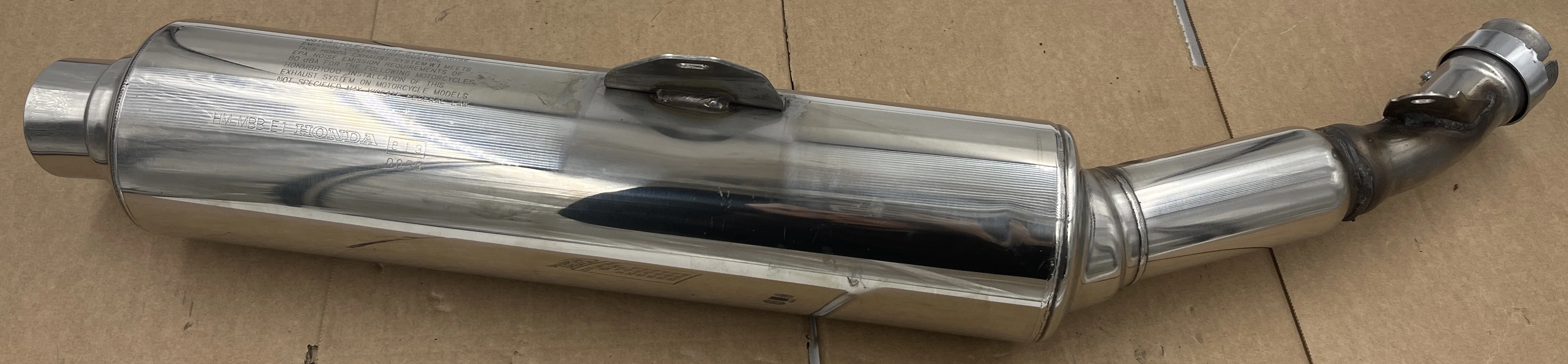 Honda VTR1000 Right Hand Muffler Assembly 18300-MBB-003