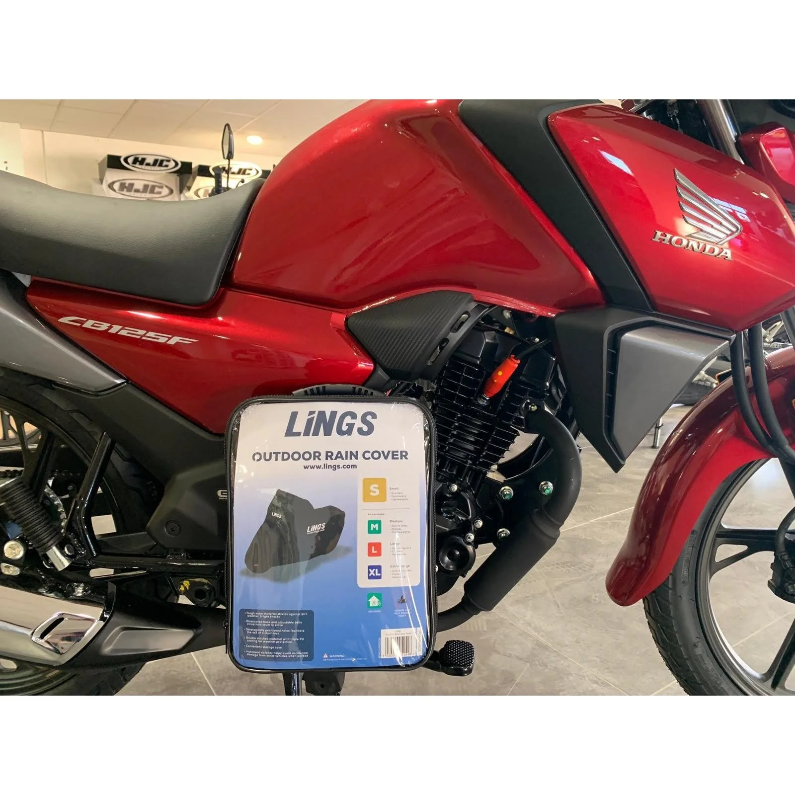 Lings Outdoor Motorcycle Cover Medium - Image 4