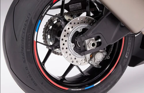 Wheel Set Stripe Tricolour